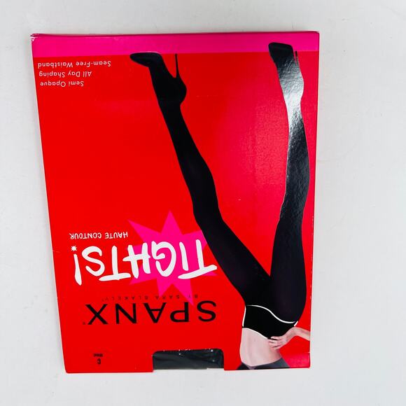 NEW! Spanx Tights Haute Couture Bittersweet Semi Opaque - C - Picture 3 of 5
